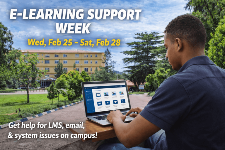 NDU E-Learning Support Week