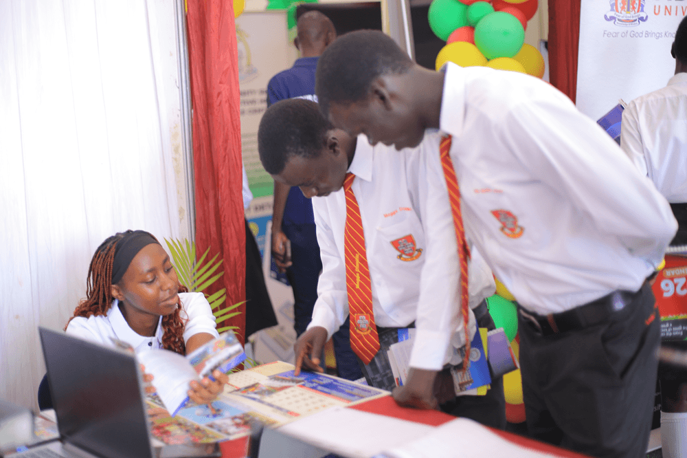Ndejje University Shines at the 16th NCHE Exhibition in Gulu