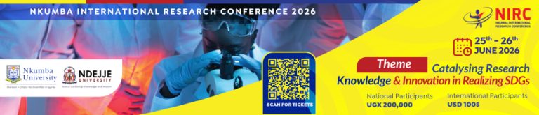 CALL FOR PAPERS | NKUMBA INTERNATIONAL RESEARCH CONFERENCE 2026