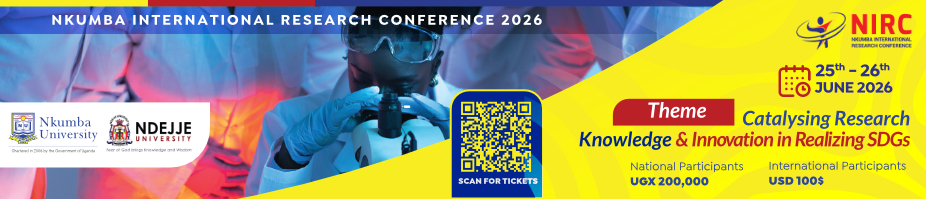 CALL FOR PAPERS | NKUMBA INTERNATIONAL RESEARCH CONFERENCE 2026