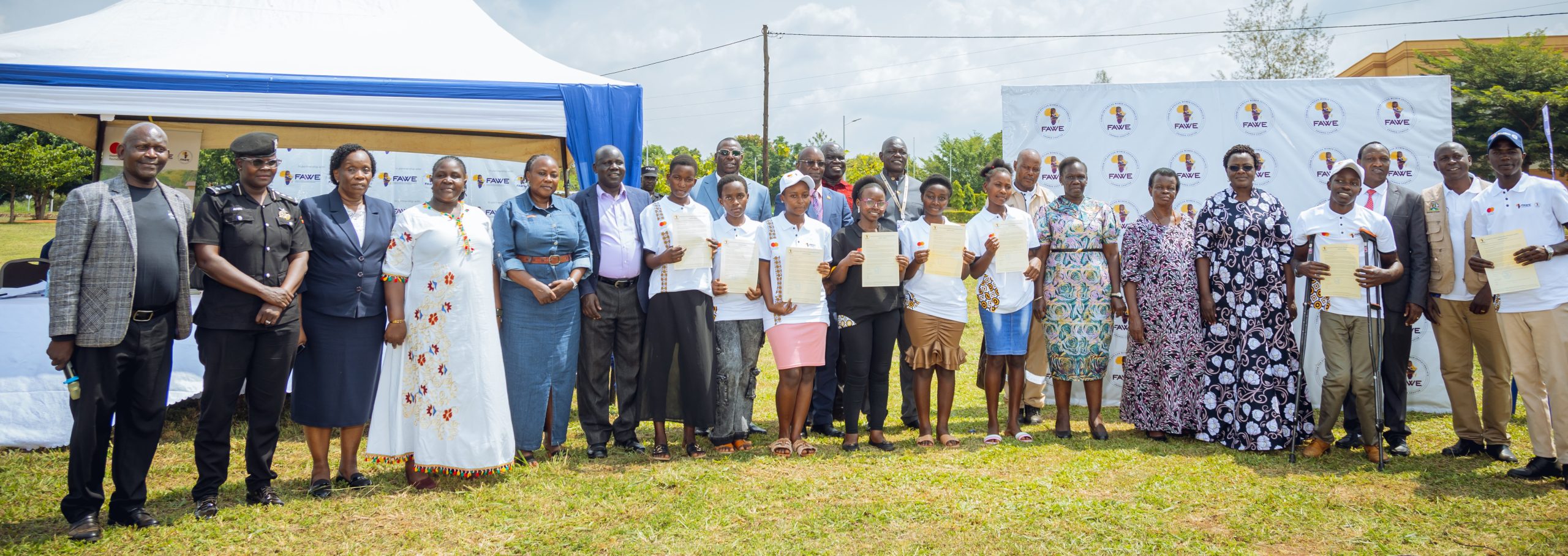 Ndejje University  Join FAWE Uganda & Mastercard Foundation at Kigumba for the HEAP Bursary Award Ceremony