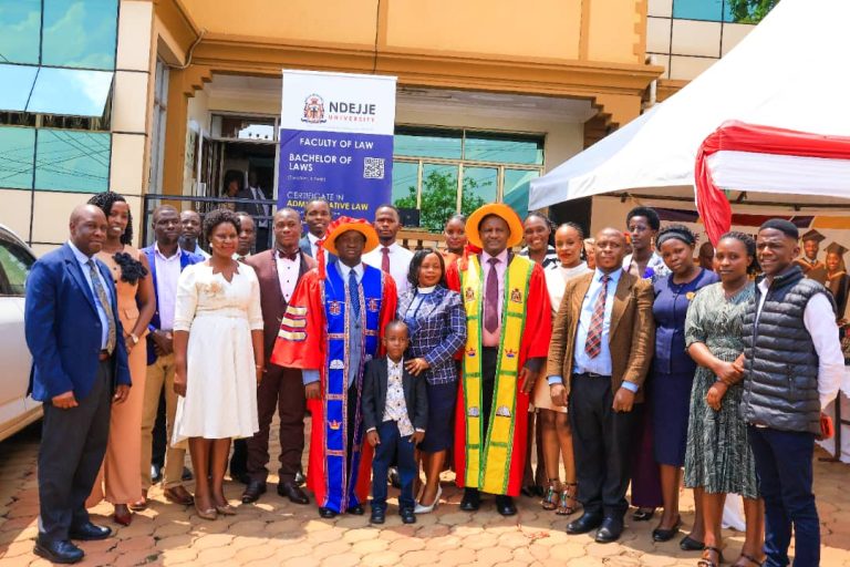 Historic First: Ndejje University Awards Certificates in Administrative Law to Inaugural Class