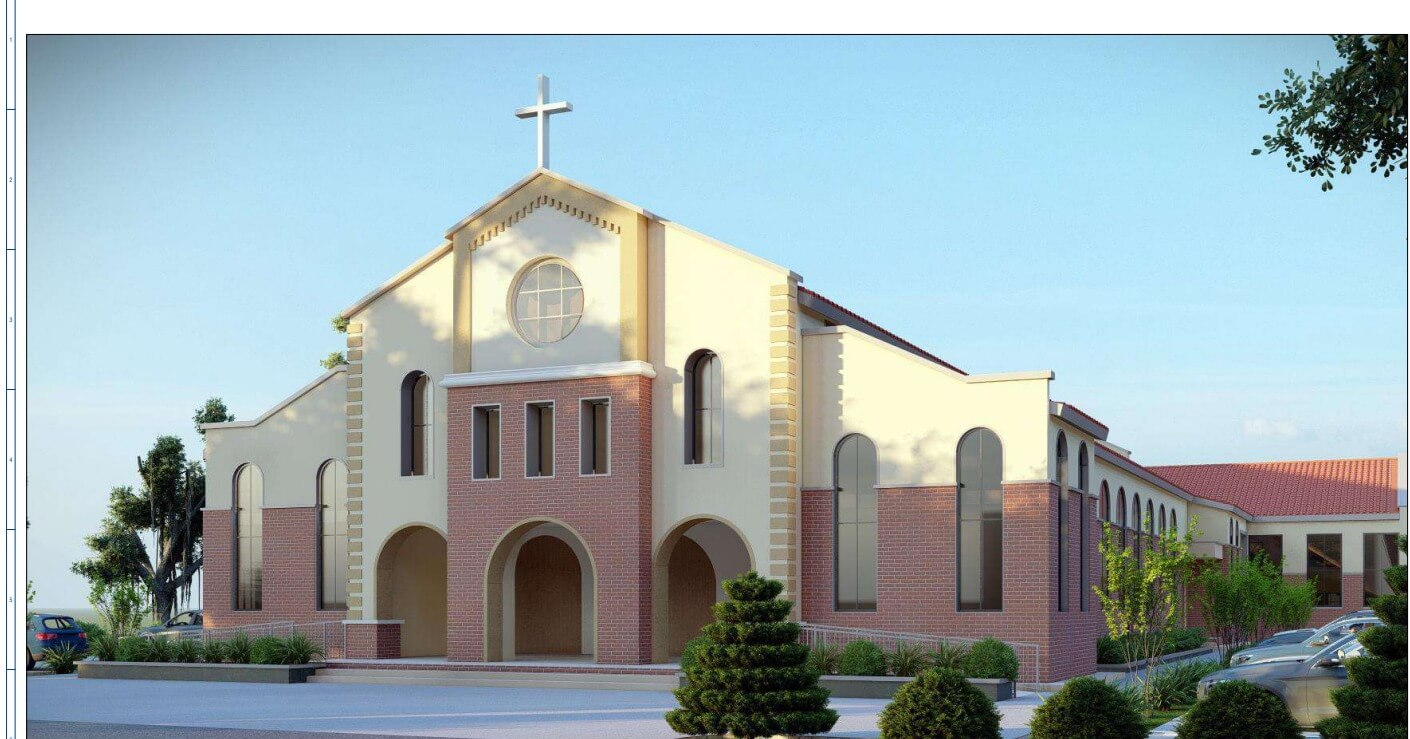 Proposed Ndejje University Chapel architectural design